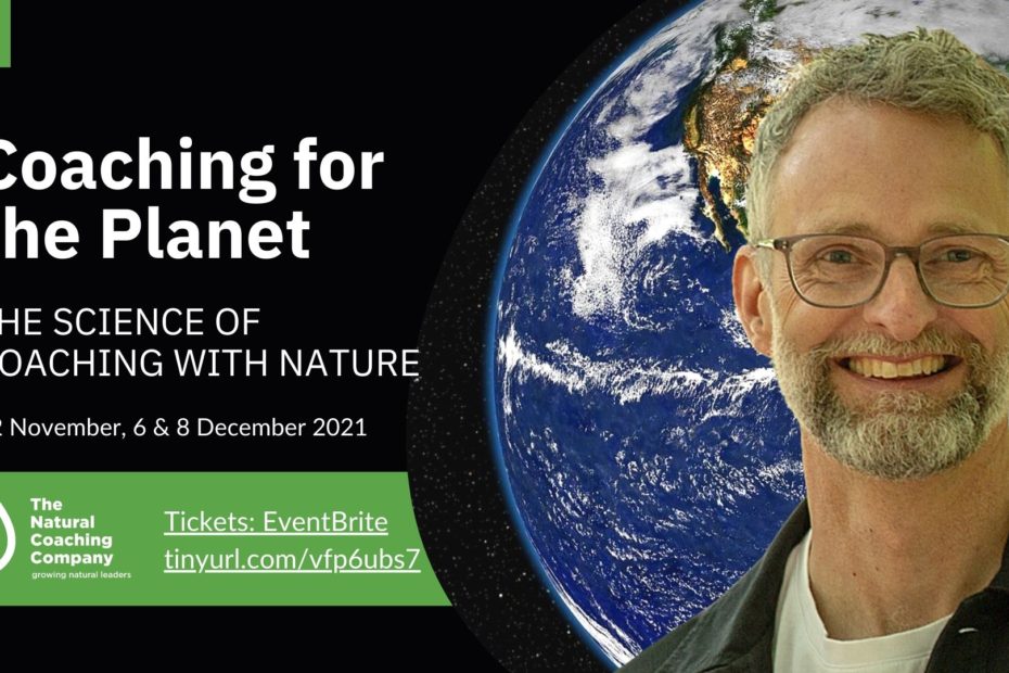 Coaching for the Planet event with James Farrell - flyer